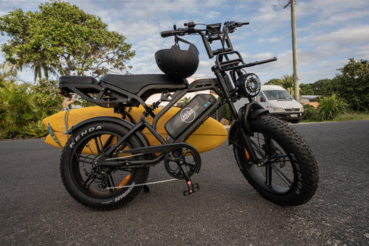 Atelier Urban Pro β Fat Tyre Electric Bike (750W, 48V, Dual Suspension)